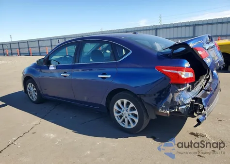 2019 Nissan Sentra S z USA, uszkodzony, nr VIN 3N1AB7AP1KY307076